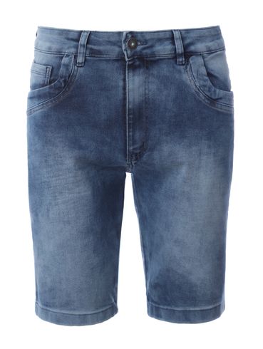 Bermuda Jeans Masculina AZUL