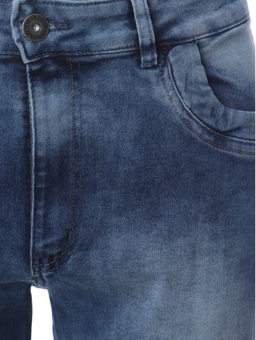 Bermuda Jeans Masculina AZUL