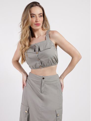 Conjunto Cargo Eagle Rock Feminino CINZA
