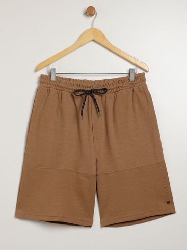 Bermuda Gangster Plus Size Masculina BEGE