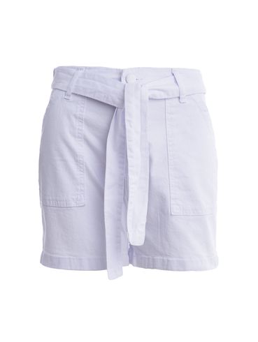 Short Sarja Mokkai Feminino BRANCO