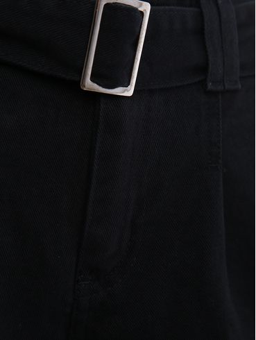 Short Sarja Sawary Feminino PRETO