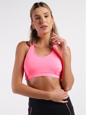 Top Esportivo Feminino Pink