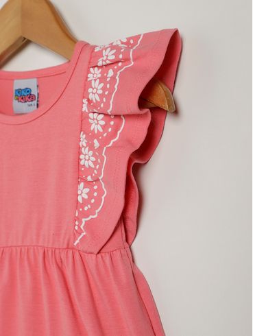 Vestido Infantil Para Bebê - ROSA