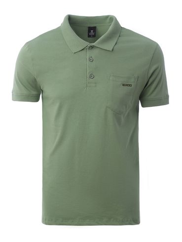 Polo Manga Curta Masculina VERDE