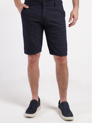Bermuda Jeans Masculina AZUL