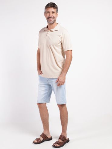 Bermuda Jeans Masculina AZUL