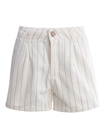 Short Sarja Sawary Feminino OFF WHITE