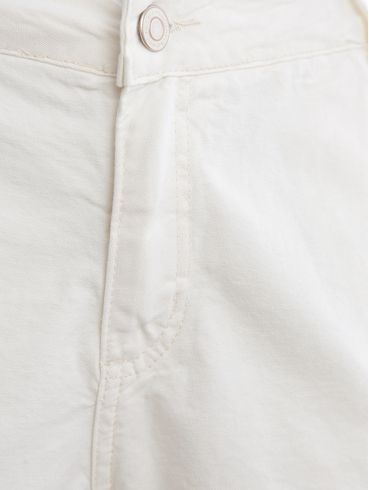 Short Sarja Sawary Feminino OFF WHITE