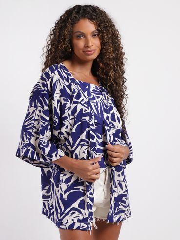 Quimono Autentique Feminino BEGE