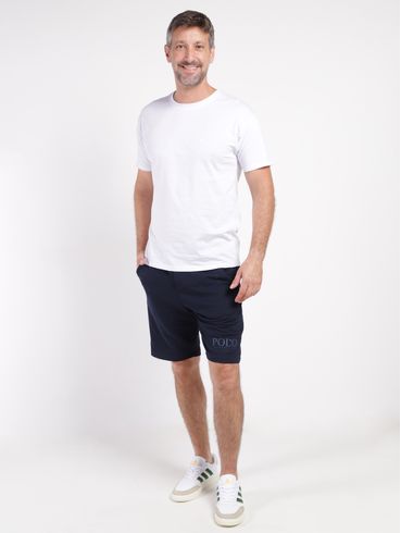 Bermuda Moletinho Masculina MARINHO