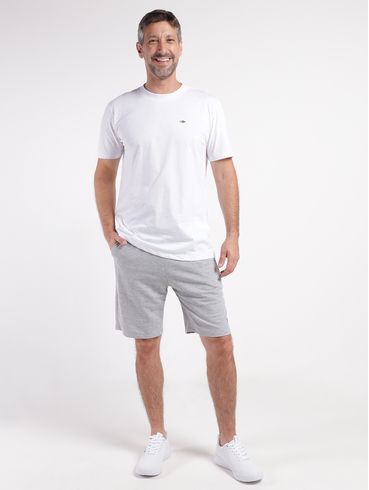Bermuda Malha Masculina MESCLA