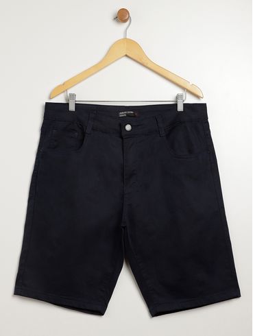 Bermuda Sarja Plus Size Masculina MARINHO
