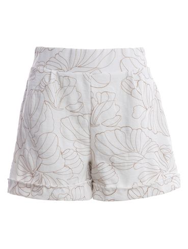 Short Autentique Feminino OFF WHITE
