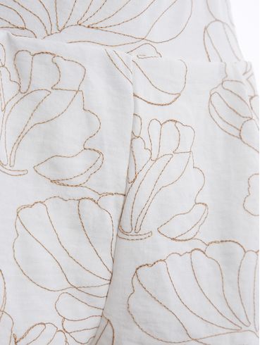 Short Autentique Feminino OFF WHITE