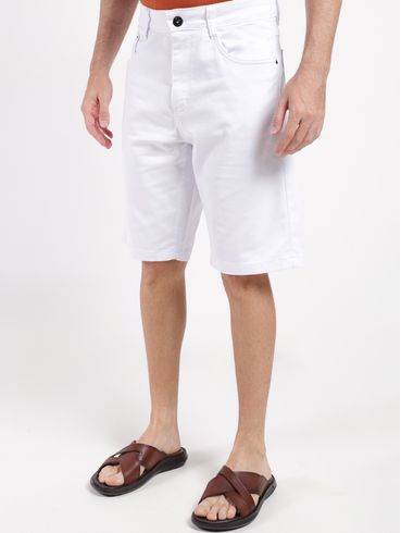 Bermuda Sarja Masculina BRANCO