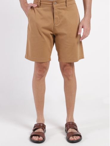 Bermuda Sarja Masculina CAQUI