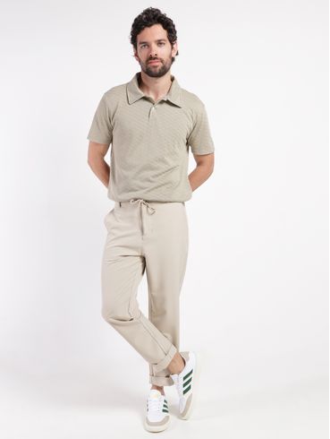 Polo Manga Curta Masculina VERDE