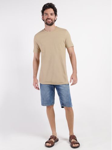 Bermuda Jeans Masculina AZUL