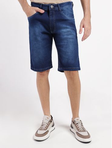 Bermuda Jeans Masculina AZUL