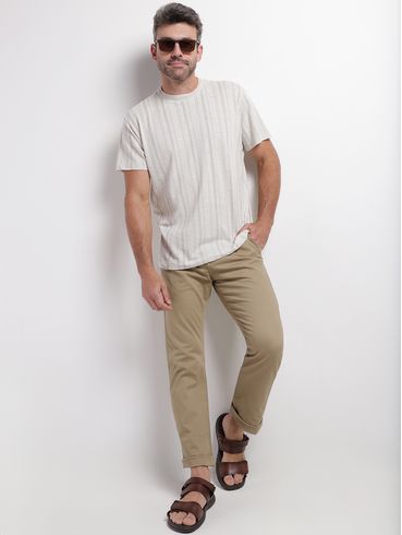 Calça Sport Confort Masculina CAQUI