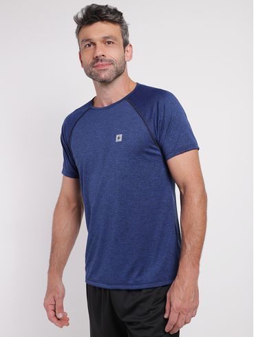 Camiseta Esportiva Athletic Masculina AZUL