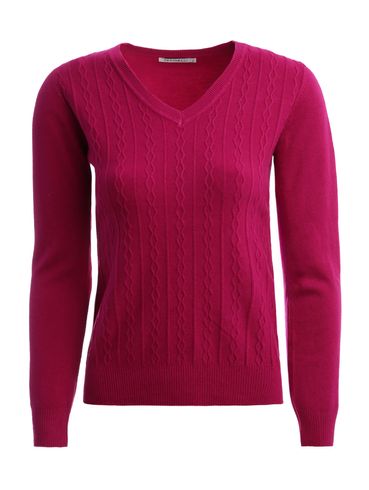 Blusa Tricot Manga Longa Feminina PINK