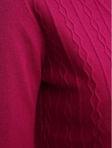Blusa Tricot Manga Longa Feminina PINK