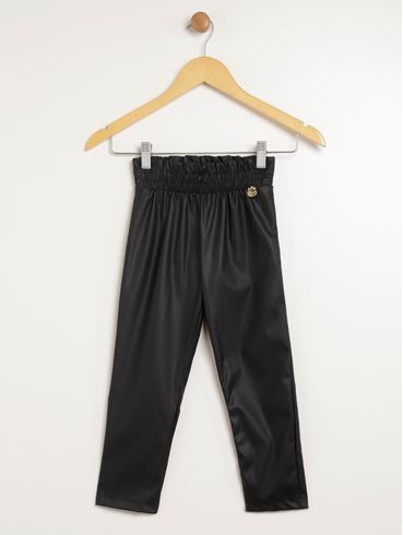 Calça Clochard Infantil Para Menina - PRETO