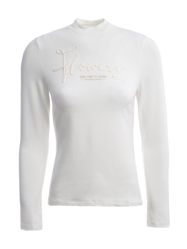 Blusa Molecotton Manga Longa Feminina OFF WHITE