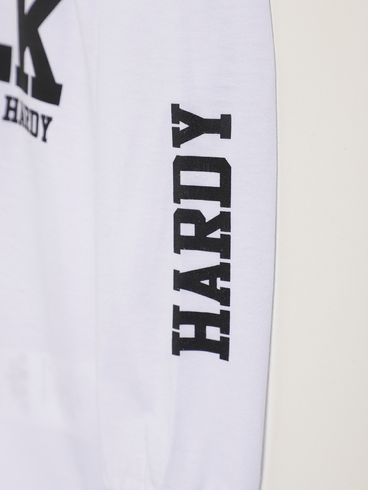 Camiseta Manga Longa Infantil Para Menino - BRANCO