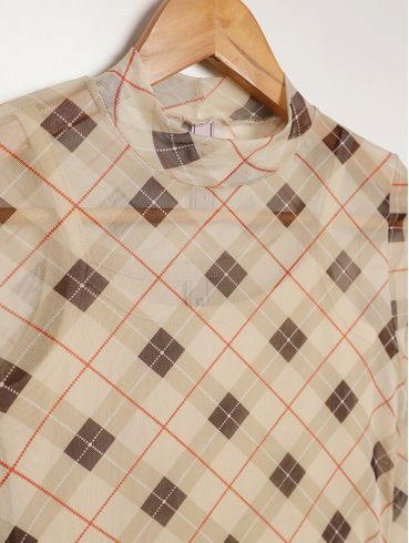 Blusa Manga Longa Juvenil Para Menina - BEGE