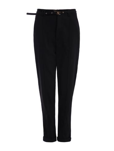 Calça Reta Alfaiataria Eagle Rock Feminina PRETO