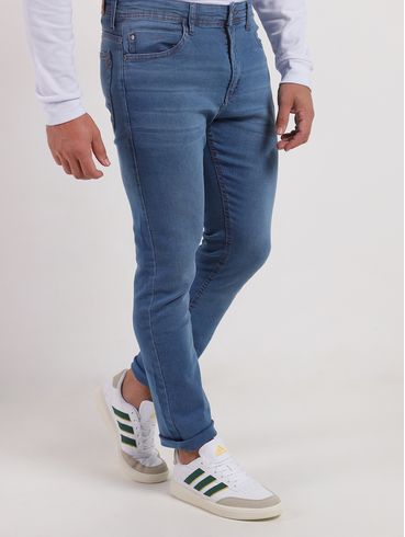 Calça Jeans Slim Masculina AZUL