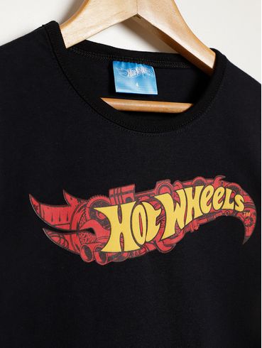 Camiseta Manga Longa Infantil Para Menino - PRETO
