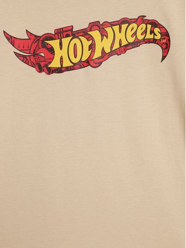 Camiseta Manga Longa Infantil Para Menino - BEGE