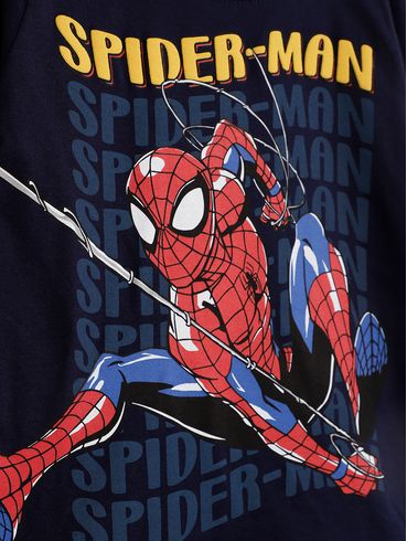 Camiseta Homem Aranha Infantil Para Menino - MARINHO