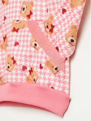 Conjunto Longo Infantil Para Menina - ROSA