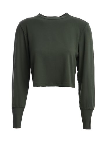 Moletom Cropped Autentique Feminino VERDE