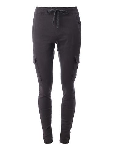 Calça Sarja Jogger Bolso Cargo Masculina CHUMBO