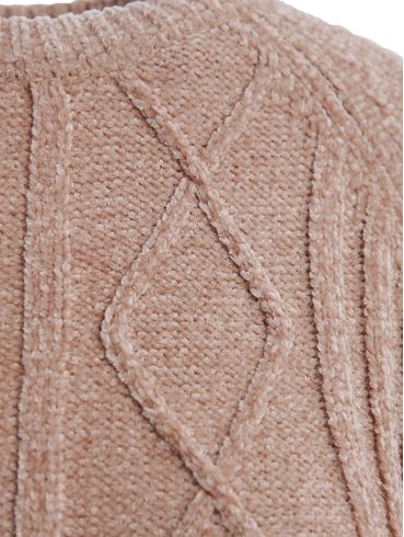 Blusão Tricot Feminino BEGE
