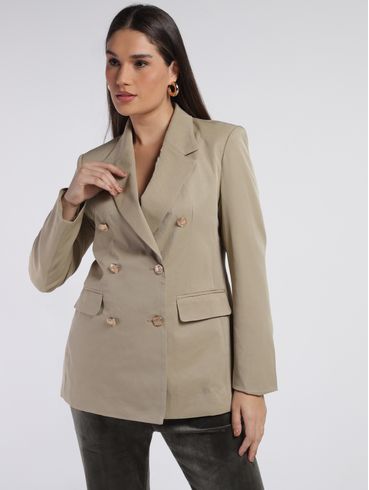 Blazer Transpasse Duplo Feminino VERDE