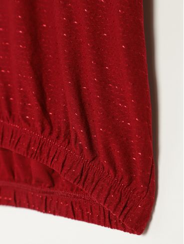 Camisa Autentique Plus Size Feminina BORDO