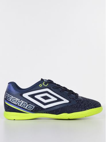 Chuteira de Futsal Umbro Juvenil Para Menino - MARINHO/VERDE