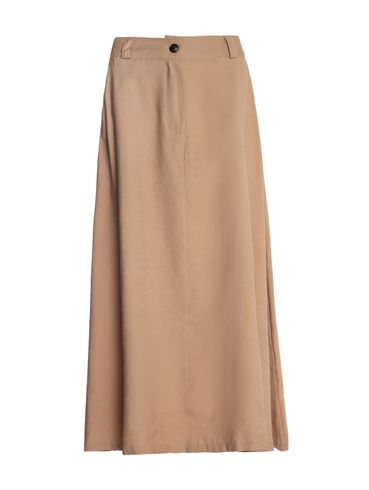 Saia Midi Evasê Feminina AREIA