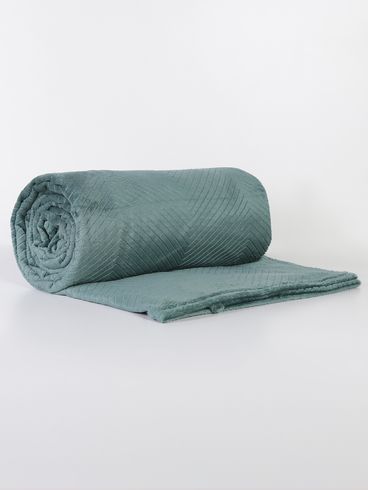 Cobertor Queen Size Microfibra Atlântica VERDE