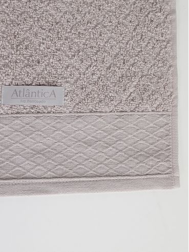 Toalha de Rosto Fio Penteado Atlântica Capri CINZA