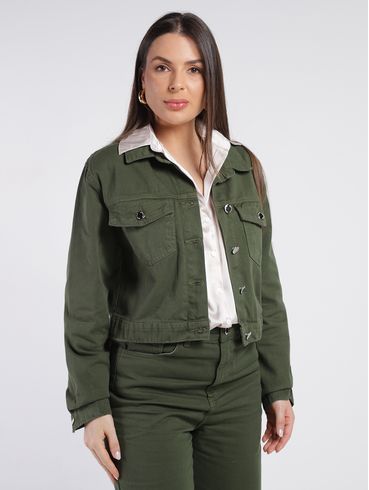 Jaqueta Sarja Autentique Feminina VERDE