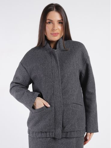Jaqueta Oversized Eagle Rock Feminina PRETO