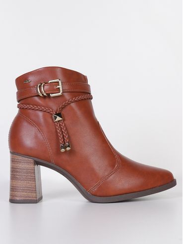 Bota Cano Curto Dakota Feminina CARAMELO